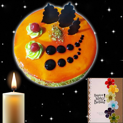 "Midnight Surprise cake - codeM07 - Click here to View more details about this Product